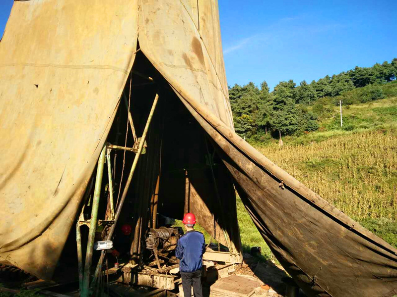 貴州開元鉆孔驗收記事